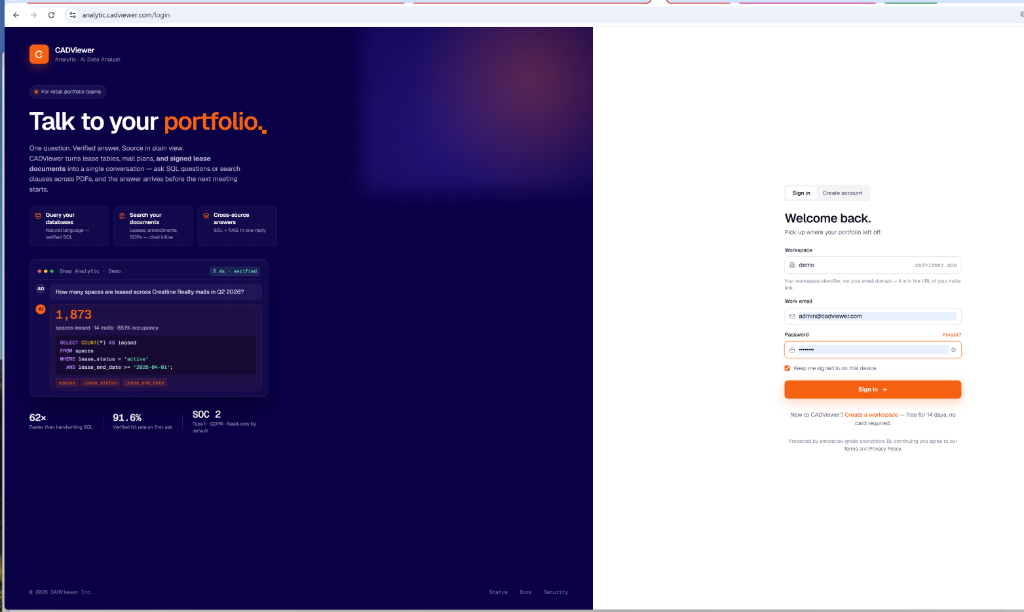 Tenant Login