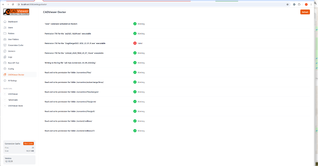 CADViewer Doctor Pane