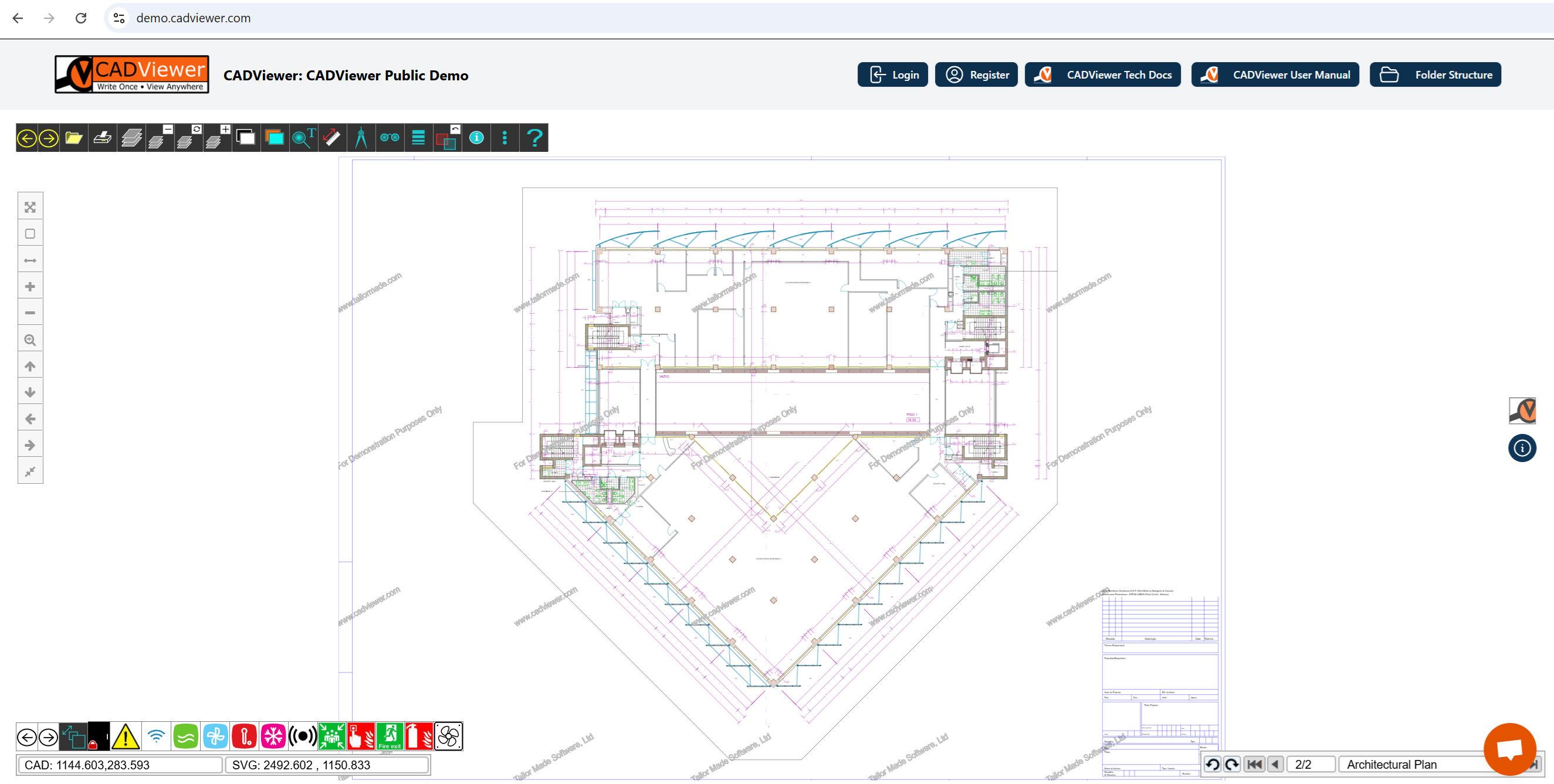 CADViewer Online Demo - View your drawings online