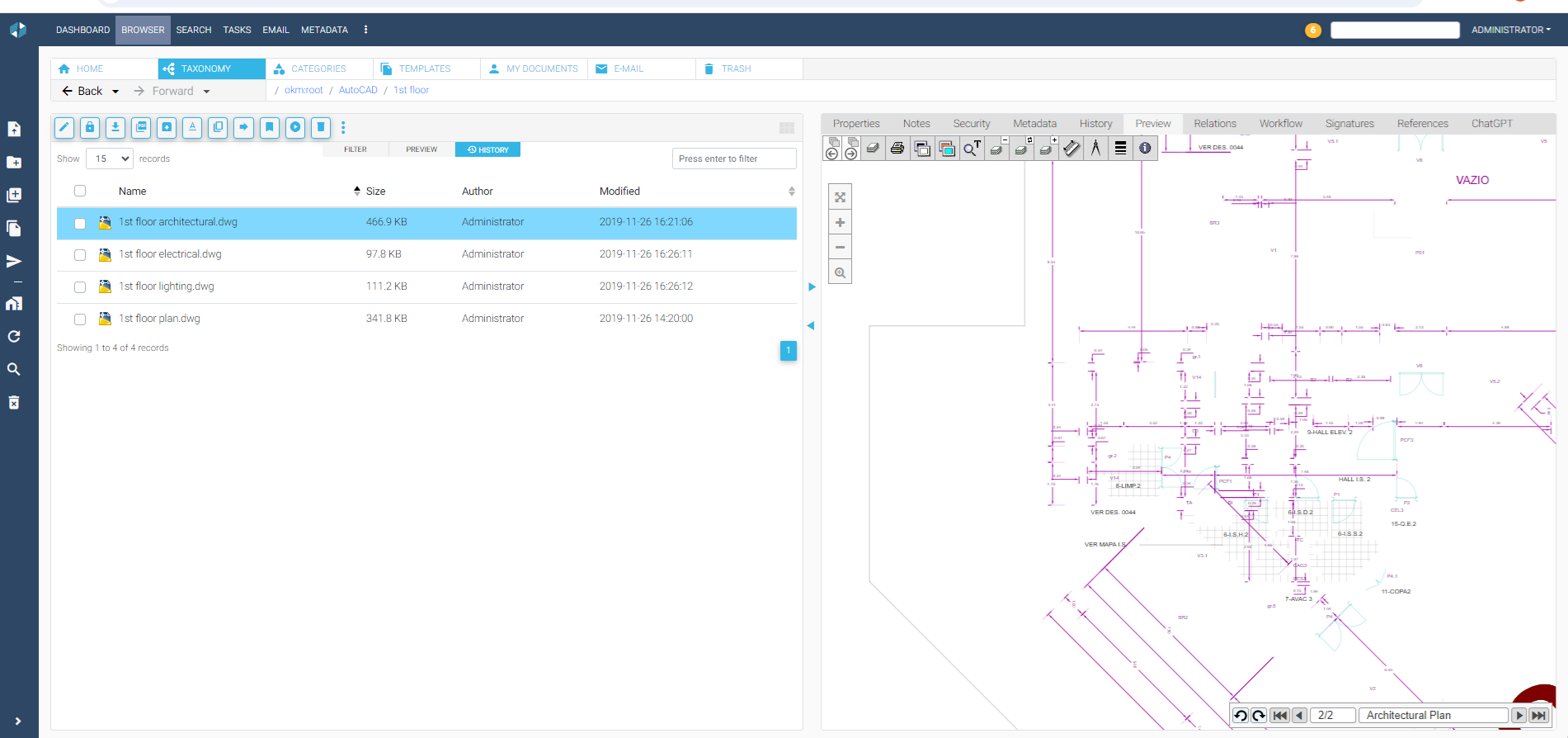 OpenKM in Spain integrates CADViewer